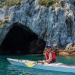 liguria, canoa, kayak, grotta marina