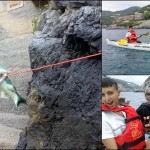 Escursione in Kayak a Bergeggi (Liguria) del 12 settembre 2015 – Circa 8 Km. Kayak excursion in Bergeggi (Liguria) of September, 12,  2015 – About 8 Km.