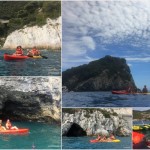 Escursione in kayak a Bergeggi (Liguria) del 13 Agosto 2017