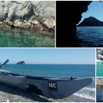 Escursione in kayak da Bergeggi a Spotorno (Liguria) del 18 Marzo 2016