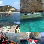 Escursione in kayak a Varigotti e Noli (Liguria) del 24 Gennaio 2016 – Circa 22 Km. Kayak excursion in Varigotti e Noli (Liguria) of January, 24,  2016 – About 22 Km.