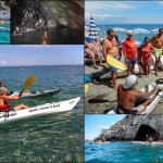 Escursione in Kayak a Bergeggi (Liguria) del 20 Agosto 2015 – Circa 7,5 km Kayak double excursion Bergeggi (Liguria) of August, 20,  2015 – About 7,5 Km.