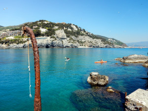 Torre del Mare vista dall'Isola di Bergeggi