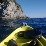 In kayak da Torre del Mare all'isola