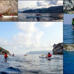 Doppia escursione in Kayak a Bergeggi (Liguria) del 17 Luglio 2015 – Circa 3+5 Km. Kayak double excursion in Bergeggi (Liguria) of July, 17,  2015 – About 3+5 Km.