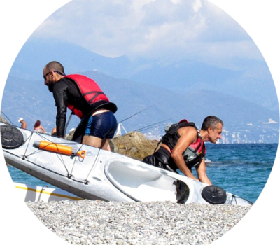 Winterkayak - Corso Avanzato di  Canoa e Kayak in Liguria da maggio a settembre