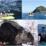 Isola di Bergeggi, escursione in canoa del 17 luglio 2019