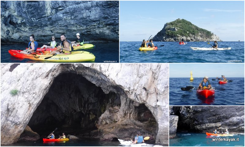 escursione in canoa a bergeggi del 17072019