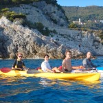 Dioniso a Bergeggi con Winterkayak