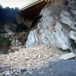 Liguria malata di frane anche sul mare