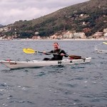 Isola di Bergeggi con Winterkayak