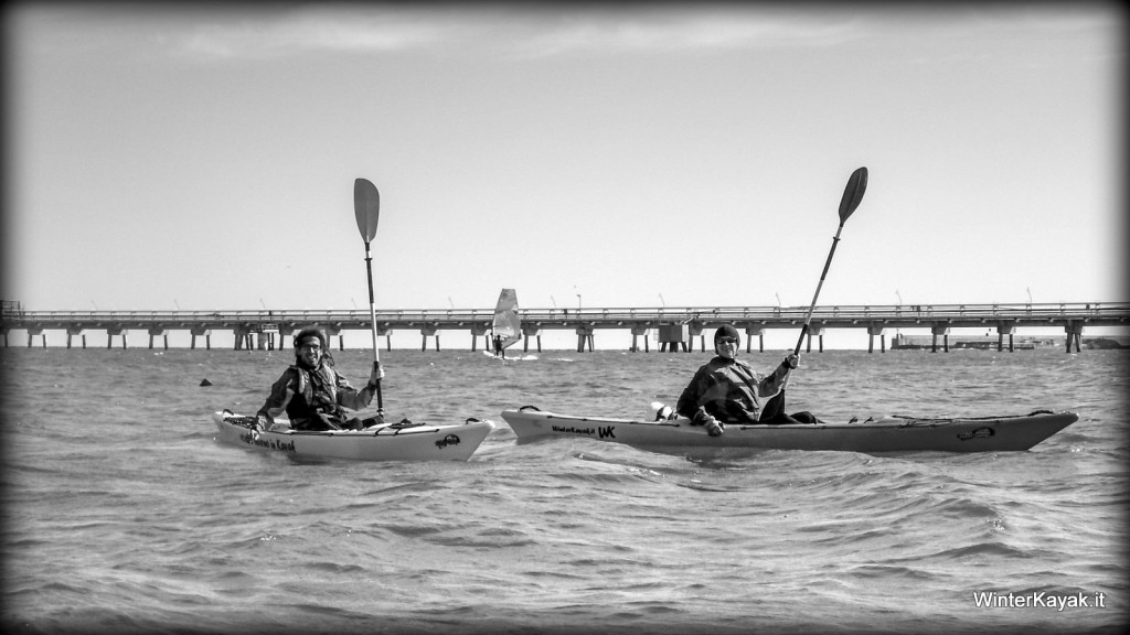 Vado Ligure in kayak