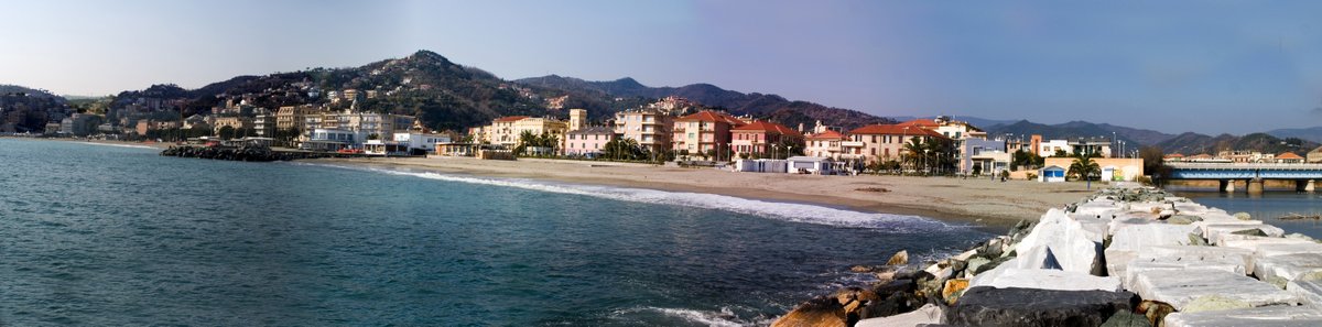 Panorama sul borgo di Albissola Marina