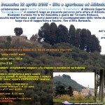 la locandina della gita del 12 aprile 2015
