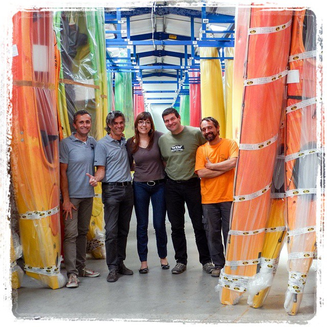 We visited the factory DAG .. Really very interesting:-)! #kayak #fun 