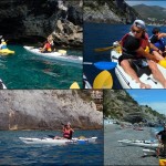 Escursione in Kayak a Bergeggi (Liguria) del 9 Maggio 2015 – Circa 5 Km. Kayak excursion in Bergeggi (Liguria) of May, 09,  2015 – About 5 Km.