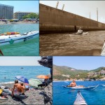 Escursione in Kayak a Bergeggi (Liguria) del 28 Giugno 2015 – Circa 15 Km. Kayak excursion in Bergeggi (Liguria) of June, 28,  2015 – About 15 Km.