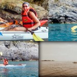 Escursione in Kayak a Bergeggi (Liguria) del 29 Giugno 2015 – Circa 3 Km. Kayak excursion in Bergeggi (Liguria) of June, 22,  2015 – About 3 Km.