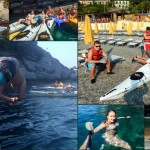 Escursione in Kayak a Bergeggi (Liguria) del 7 Giugno 2015 – Circa 5 Km. Kayak excursion in Bergeggi (Liguria) of June, 7,  2015 – About 5 Km.