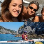 Escursione in Kayak a Bergeggi (Liguria) del 26 Giugno 2015 – Circa 4 Km.