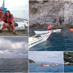 Escursione in Kayak a Bergeggi (Liguria) del 14 Agosto 2015 – Circa 4 Km.