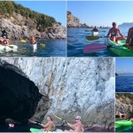 Escursione in Kayak a Bergeggi (Liguria) del 29 Agosto 2015 – Circa 4 km Kayak excursion Bergeggi (Liguria) of August, 29,  2015 – About 4 Km.