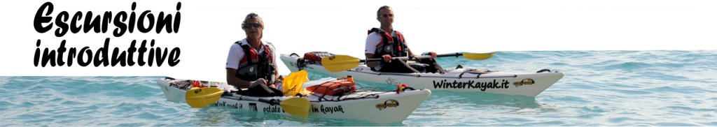 Escursioni introduttive per kayak da mare, disponibili tutto l'anno