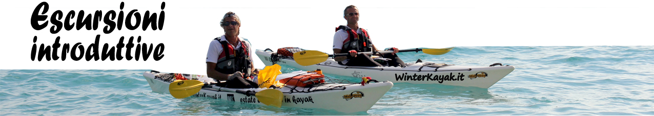 Escursioni introduttive per kayak da mare, disponibili tutto l'anno