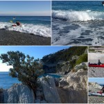 Escursione in kayak a Bergeggi (Liguria) del 6 Gennaio 2016 – Circa 3 Km. Kayak excursion in Bergeggi (Liguria) of January, 06,  2016 – About 3 Km.