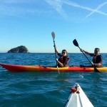 Escursione in kayak a Bergeggi (Liguria) del 3 Gennaio 2016 – Circa 7 Km. Kayak excursion in Bergeggi (Liguria) of January, 03,  2016 – About 7 Km.