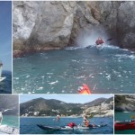 Escursione in kayak a Bergeggi (Liguria) del 20 Febbraio 2016 – Circa 6 Km. Kayak excursion in Bergeggi (Liguria) of February, 20, 2016 – About 6 Km