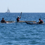 In kayak a Bergeggi