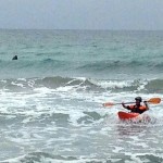 Laigueglia, surf in kayak