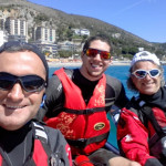 Escursione in kayak a Bergeggi  (Liguria) del 25 Aprile 2016 – Circa 10 Km. Kayak excursion in Bergeggi (Liguria) of April, 25, 2016 – About 10 Km.