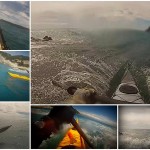 Surf in kayak all’Isola di Bergeggi (Liguria) del 12 maggio 2016 – Circa 6 Km. Surf in Kayak in Bergeggi (Liguria) of May, 13, 2016 – About 6 Km.