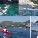 Escursione in kayak a Bergeggi (Liguria) del 10 Luglio 2016 – Circa 4 Km.