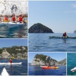 Escursione in kayak a Bergeggi (Liguria) del 4 Agosto 2016 – Circa 4 Km.