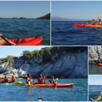 Escursione in kayak a Bergeggi (Liguria) del 25 Agosto 2016 – Circa 3 Km.