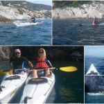 Escursione in kayak a Bergeggi del 16 Ottobre 2016