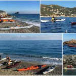 Escursione in kayak a Bergeggi e Spotorno (Liguria) del 18 dicembre 2016