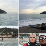 Escursione a Spotorno e Bergeggi del 7 Febbraio 2017 – Circa 5 Km. Kayak excursion in Spotorno and Bergeggi (Liguria) of February, 07, 2017 – About 5 Km