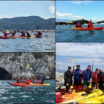 Escursione guidata in canoa all’Isola di Bergeggi del 17 Aprile 2017 – Kayak excursion in  Bergeggi (Liguria) of April, 17, 2017 – About 4 Km