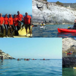 Escursione guidata in canoa all’Isola di Bergeggi del 9 Aprile 2017 – Kayak excursion in Bergeggi (Liguria) of April, 09, 2017