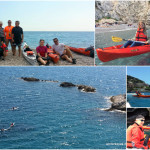 Doppia escursione in kayak del 30 aprile 2017 nell’Area Marina Protetta dell’Isola di Bergeggi (Liguria)