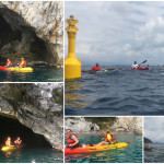 Escursione in Kayak a Bergeggi (Liguria) del 03 Giugno 2017