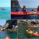 Doppia escursione a Bergeggi del 28 Maggio 2017 Double kayak excursion in Bergeggi (Liguria) of May, 28, 2017