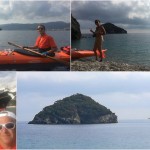 Bergeggi, 18 ottobre 2017 – Pagaiata in kayak intorno al brigantino Nave Italia