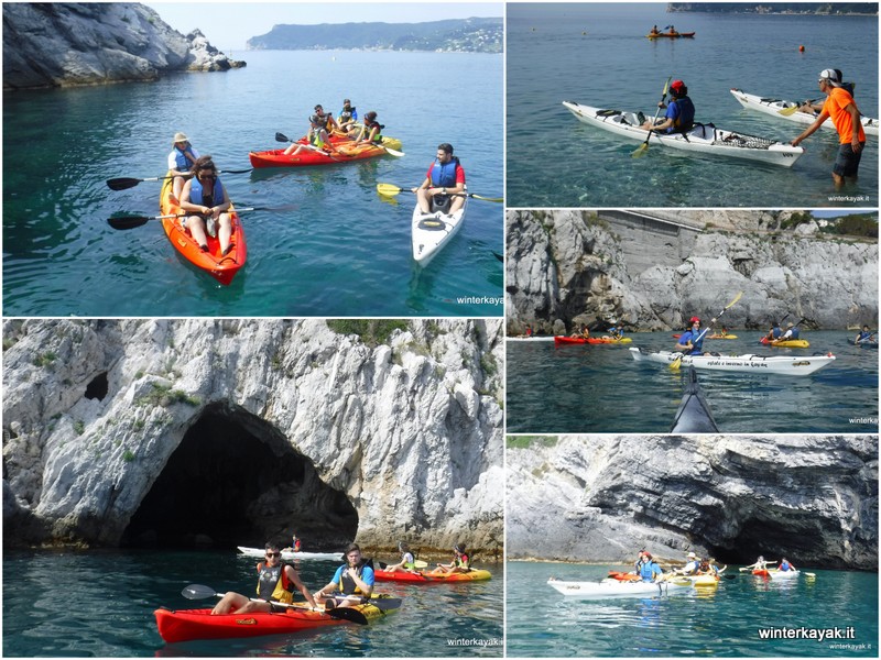 gruppo scout isola di bergeggi in canoa